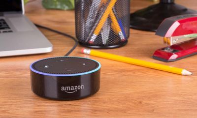 ‘Alexa, how should I vote?’: rightwing uproar over voice assistant’s pro-Kamala Harris points