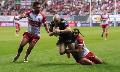 Wigan go top after Marshall’s double seals comeback win against Hull KR