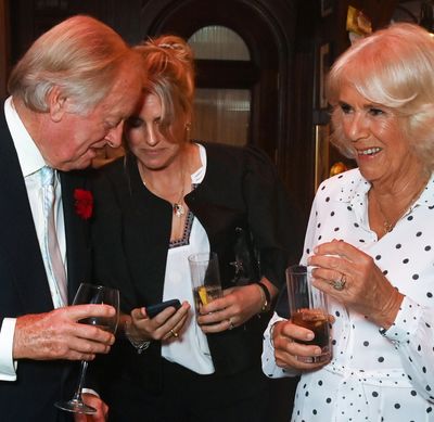 Queen Camilla Celebrates Son's New Royal Book With Ex-Husband Andrew Parker Bowles