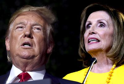 Trump jokes about Pelosi hammer attack