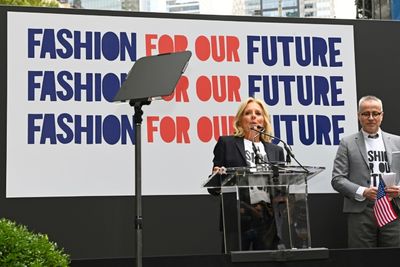 New York Fashion Week Opens With Call To Vote From Jill Biden