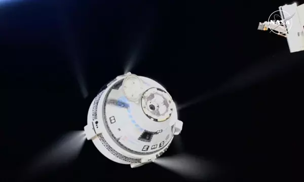 Boeing’s Starliner leaves space station for Earth – without its astronauts