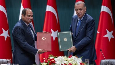 Turkey and Egypt bury the hatchet with a dozen new bilateral deals