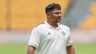 Watch: Sarfaraz Khan hits five fours in an over off Akash Deep in Duleep Trophy