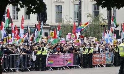 Thousands of protesters turn out for anti-racism rally in Glasgow