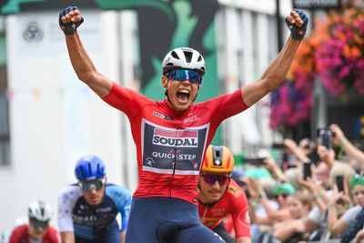 Paul Magnier takes hat-trick of wins at Tour of Britain with stage five victory