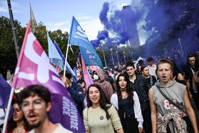 Mass protests erupt in France after Macron picks Barnier as PM