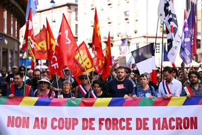 Thousands Protest In France Against New Prime Minister