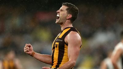 Breust riding Hawks' wave of momentum to 300 AFL games