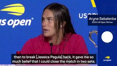 US Open final: Aryna Sabalenka holds off home favourite Jessica Pegula to achieve redemption