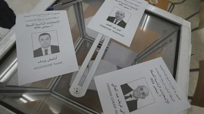 Less than half of Algeria's voters take part in presidential polls