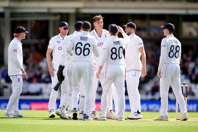 Josh Hull continues impressive England debut with two more wickets