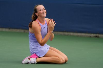 Mika Stojsavljevic’s US Open celebrations cut short by return to school