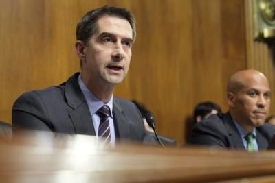 Senator Tom Cotton Addresses Russian Influence On Right-Wing Influencers