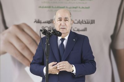 Algeria’s Abdelmadjid Tebboune re-elected president with 94.7 percent vote