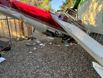 A plane crashes into an Arizona home Sunday morning