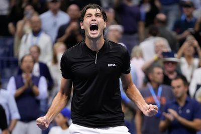 Taylor Fritz and Jannik Sinner begin play in the US Open men's final