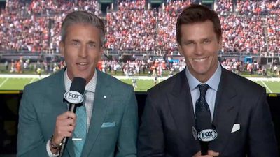 The Moment Tom Brady Made His NFL Broadcasting Debut Was Special