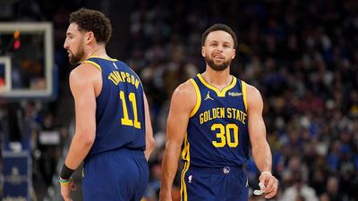 Steph Curry Had Funniest Reaction to Running Into Klay Thompson at WNBA Game