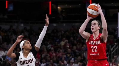 Caitlin Clark Hit One of the Coolest Three-Pointers of Her Career in Win Over Dream