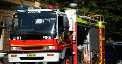 Derelict house alight, police treat as suspicious