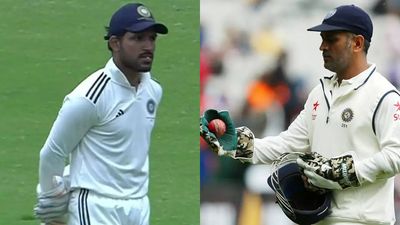 Dhruv Jurel equals MS Dhoni's 20-year-old record in Duleep Trophy