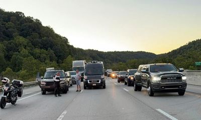 Kentucky highway shooting: road rage ruled out as hunt for gunman continues