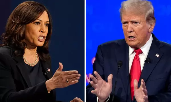 Harris endorsed by 10 former top military officials who call Trump a ‘danger to national security’ – live