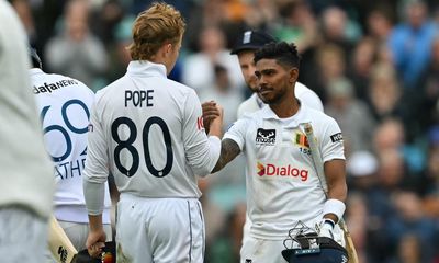 Ollie Pope admits England were ‘not good enough’ in defeat by Sri Lanka