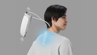 Sony makes a personal heatsink for the back of your neck and it's got a toasty-looking warming option, too