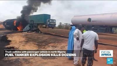 Fuel tanker explosion in Nigeria kills dozens