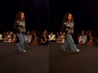 Dream Kardashian, seven, makes New York Fashion Week runway debut