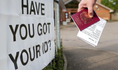 Britons should be able to use wider range of ID to vote, says watchdog