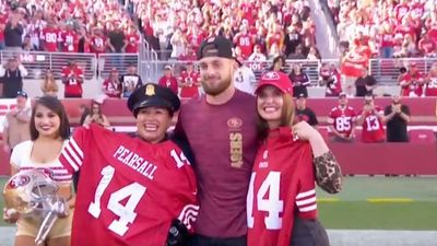 49ers Honor First Responders Who Aided Ricky Pearsall at Home Opener vs. Jets