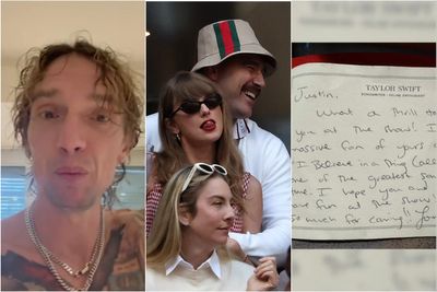 The Darkness frontman Justin Hawkins responds to Taylor Swift and Travis Kelce’s viral US Open moment