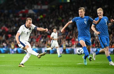 Harry Kane wears golden boots as he scores twice on 100th England cap