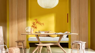 Dulux's 2025 Color of the Year is an 'energizing and motivating yellow' – the ultimate cheerful hue for color lovers