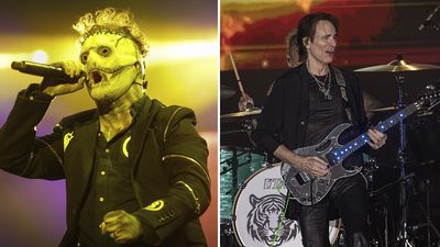 "I’ve been a Steve Vai fan since I was 15, and never thought I’d ever get the chance to do something amazing with him": Slipknot's Corey Taylor collaborates with his hero Steve Vai on new Billy Morrison track