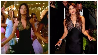Did Priyanka Chopra bring back her stunning 2004 'Aaja Soniye' look for 'Caring For Women Dinner'?