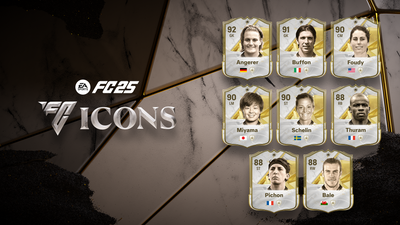 EA FC 25: The eight new Icons coming to Ultimate Team including Buffon, Bale, and more