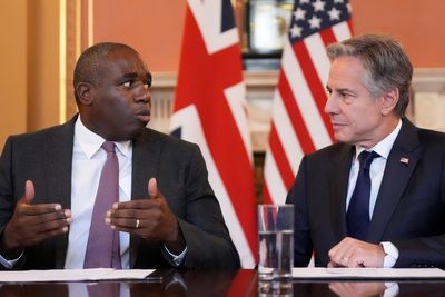 Antony Blinken hails UK Brexit reset as he and Lammy unite to condemn Iran