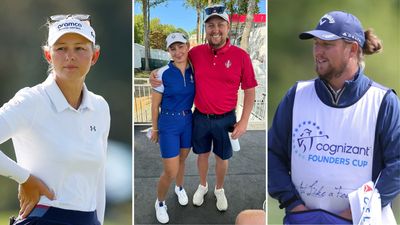 ‘Let The Games Begin’ - Emily Kristine Pedersen And Boyfriend Olly Brett On Opposite Sides Again At The 2024 Solheim Cup