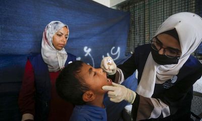 UN says lives of staff endangered in Israeli halt of Gaza polio vaccine convoy