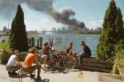 Does this controversial 9/11 photograph deserve to be in New York's 400th birthday exhibition?