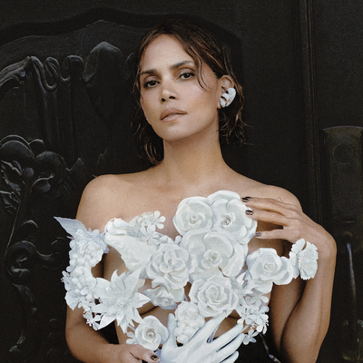 Halle Berry Wears a Sculpture Instead of a Top on the Cover of 'Marie Claire'