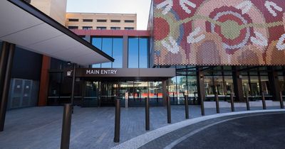 Building rubble blocks toilets at new Canberra Hospital