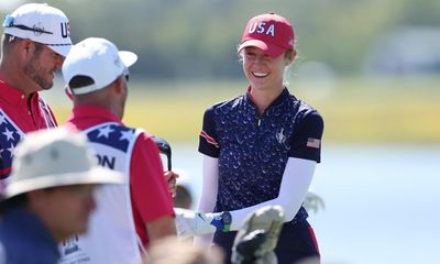 Barack Obama visit inspires US Solheim Cup team for ‘unfinished business’