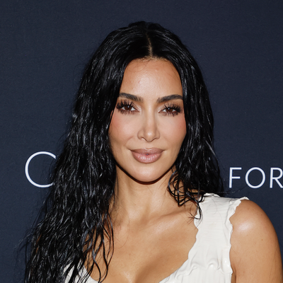 Kim Kardashian's Skintight Balenciaga Dress Looks Just Like a Frosted Wedding Cake