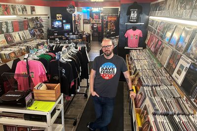 Doug Emhoff bought records at my store