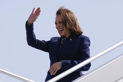 Vice President Harris Arrives At National Constitution Center For Debate